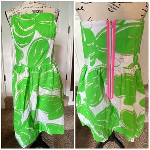 NWOT Lilly Pulitzer Strapless Dress Size 12